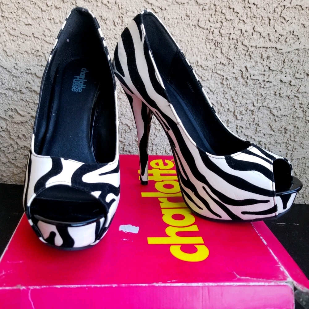 Zebra Heels